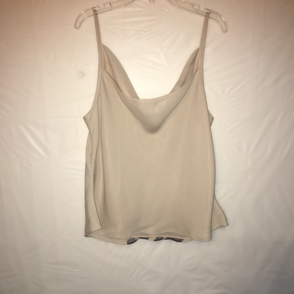 Worth Silk Camisole Brown Size 16 Vintage - Picture 2 of 11